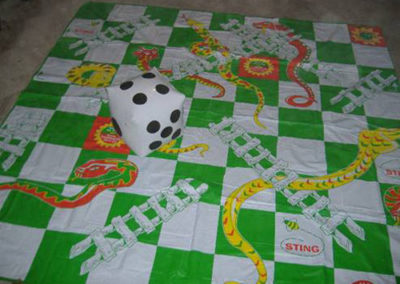 Giant Snakes ‘N’ Ladders Party Game