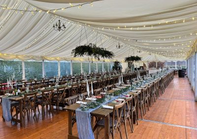 rustic tables for hire